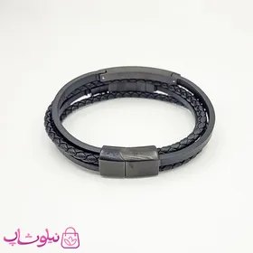 دستبند مردانه برند رولکس مشکی