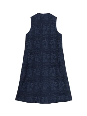 جلیقه بلند زنانه ژاکارد مجلسی آستر دار 70107