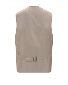 ام کی کالکشن جلیقه رسمی mk-25313-cream