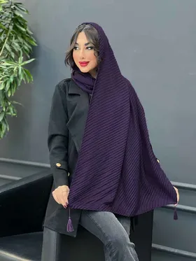 شال پلیسه درشت