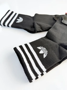 جوراب نیم ساق نخ پنبه آدیداس Adidas