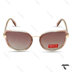 عینک آفتابی اسپریت زنانه 97708-8 قهوه ای فریم شفاف Spirit-9929-L
