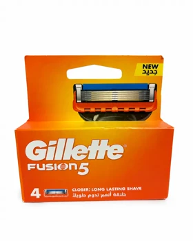 تیغ یدک مردانه Gillette Fusion5 بسته 4 عددی