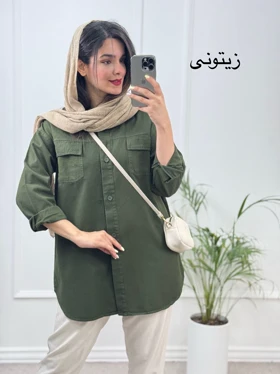 مانتو کتان صحرا ( دارای ایراد جزئی )