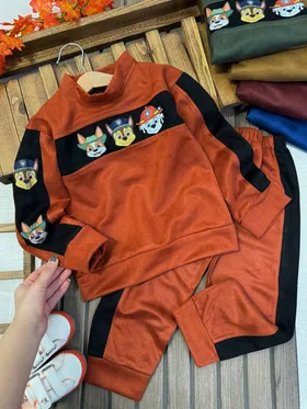 بلوز شلوار سگ و ردپا