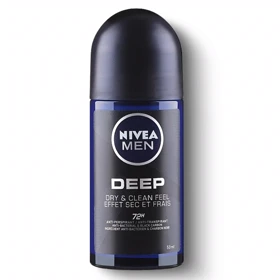 رول ضد تعریق مردانه نیوآ مدل Deep Dry &Clean 72H حجم 50ml