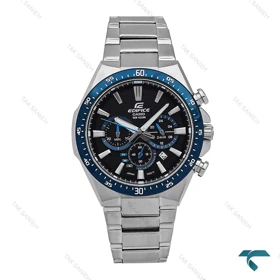 ساعت مردانه کاسیو ادیفایس EQS-800 استیل صفحه سرمه ای Edifice-6776-G