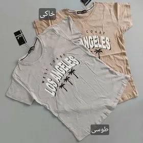 تیشرت لس آنجلس نخی زنانه 36 تا 44