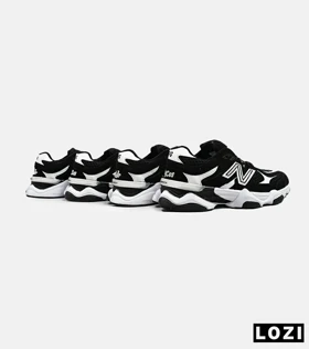 کفش کتانی مردانه و زنانه مشکی سفید NEW BALANCE 9060