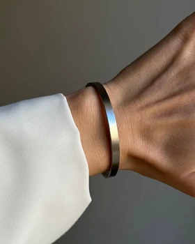 دستبند بنگل پیچ و ساده