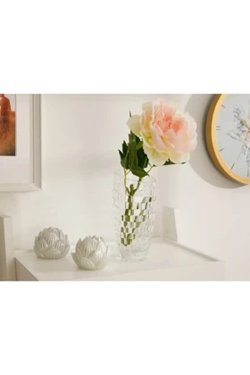 گل مصنوعی تکشاخه پارچهای English Home مدل Amaranthus