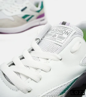 کفش کتانی سفید سبز بنفش REEBOK Unphased Pro