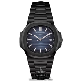 ساعت پتک فیلیپ ناتیلوس مشکی Patek Philippe Nautilus Black-KdB2