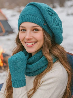 کلاهشالگردندستکش 15100