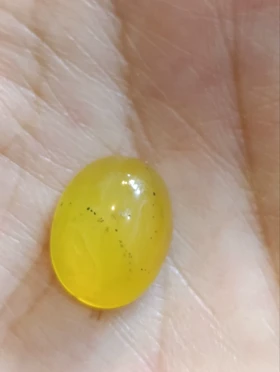 نگین سنگ عقیق شرف شمس
