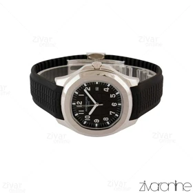 ساعت پتک فیلیپ آکوانا مردانه مشکی قاب سیلور 105327