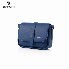 کیف رودوشی برند برنوتی BERNOTTI TB-7162 (سرمه ای)