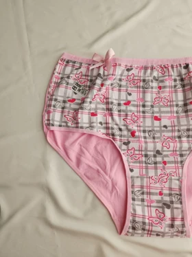 شورت زنانه سایز خیلی بزرگ نخی ترک MODY کد: 6162