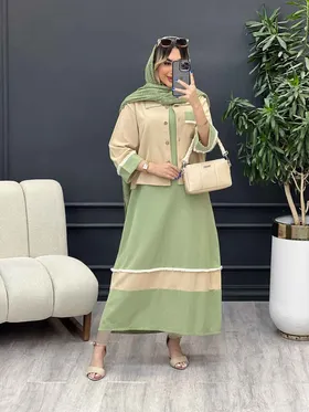 کت و پیراهن ریش دار