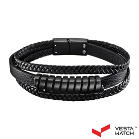 دستبند مردانه لوتوس استایل LOTUS STYLE مدل LS2208-2/3