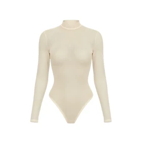 بادی حریر شیشه ای یقه سه سانت کشی