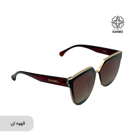 عینک شانلی دور طلایی (قهوه ای)