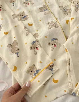 لباس خواب خرسو ماه🌙✨🐻