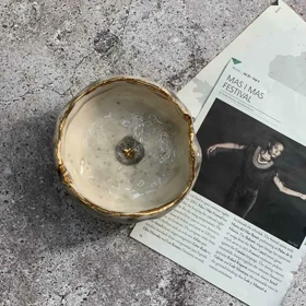 زیرسیگاری قلب طلا