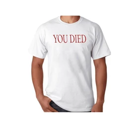 تیشرت Dark Souls طرح You Died دارک سولز دارک سولز کد 92670