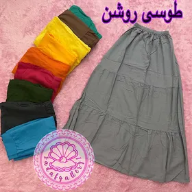 دامن نخی طبقه‌ای بلند