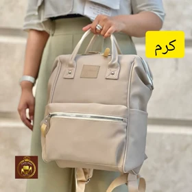 کوله پشتی فانتزی زنانه 2 کاره کیف دستی و کوله