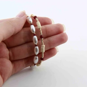 دستبند دخترانه مدل دولاین