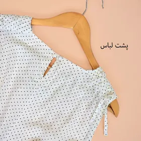 پیراهن ساحلی خال‌خالی 905003