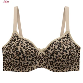 ست شورت و سوتین زنانه شارمین مدل پلنگی فنردار کد 5466-2065