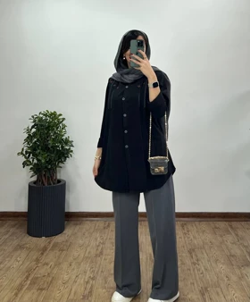 مانتو لینن گلدوزی رزانا 1