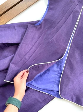 ژیله شلوار تافته مزون دوز