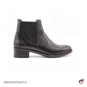 کفش چرم ساق‌دار زنانه mrc2111-44