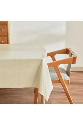 رومیزی Karaca Home مدل Luna پلی‌استر - شیری