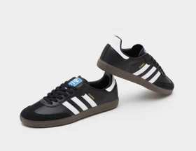 کفش اسپرت کتانی آدیداس سامبا زنانه و مردانه مشکی samba adidas blackk کد 266874