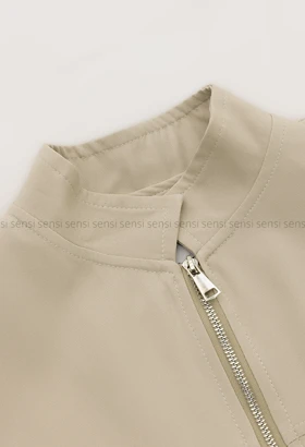 وست و شلوار کرپ جلو زیپ کد1004598