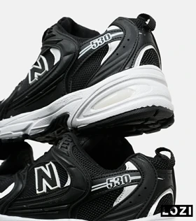 کفش کتانی مردانه و زنانه مشکی NEW BALANCE 530