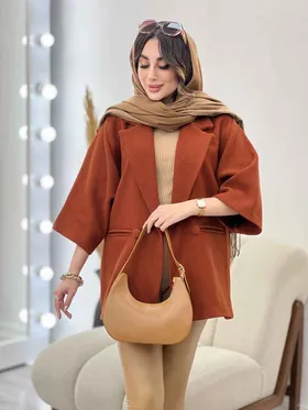 پالتو فوتر دو جیب دو دکمه