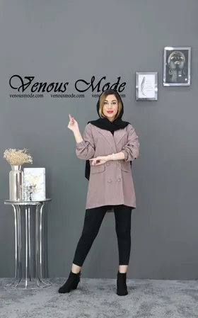 مانتو کتی میکرو دکمه بوکه