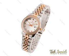 ساعت رومانسون دورنگین زنانه مدل Romanson-3214-L