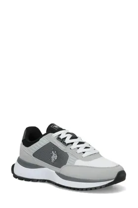 کفش اسپورت آناتومیک روزانه آناتومیک U.S.POLO ASNN MARCUS 4FX GRY WHITE COMFORT POLO24EYMARCUS