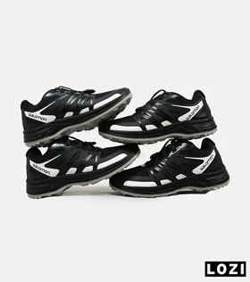کفش کتانی کوهنوردی مردانه و زنانه مشکی سفید Salomon wings pro 2