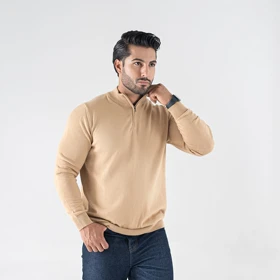 پلیور نیم زیپ مردانه