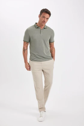 تیشرت یقه پولو مردانه اورجینال دیفکتو defacto