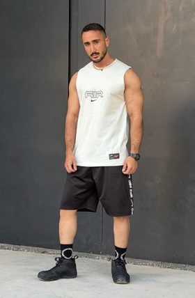 رکابی ورزشی حلقه‌ای NIKE AIR سفید