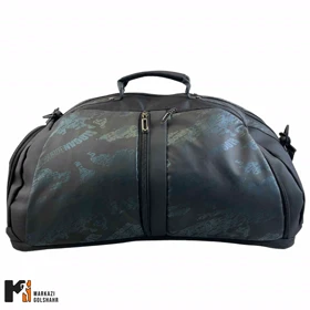 کیف ورزشی نایک تفکیک شونده کد 1882 (مشکی فیروزه ای)